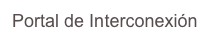 Portal de Interconexión